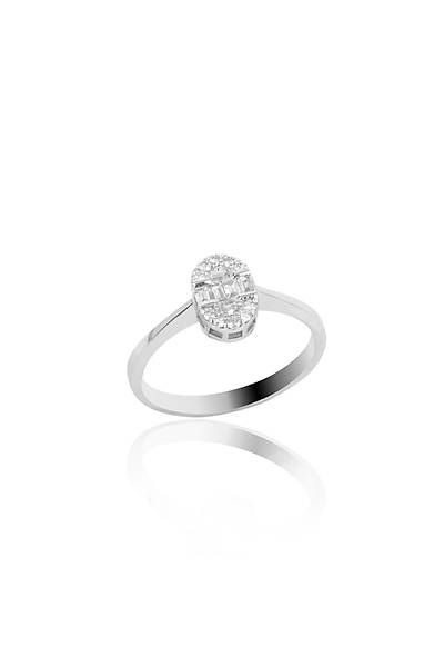 Baget 0,20 Karat P�rlanta Alt�n Y�z�k