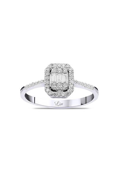 Baget 0,30 Karat P�rlanta Alt�n Y�z�k