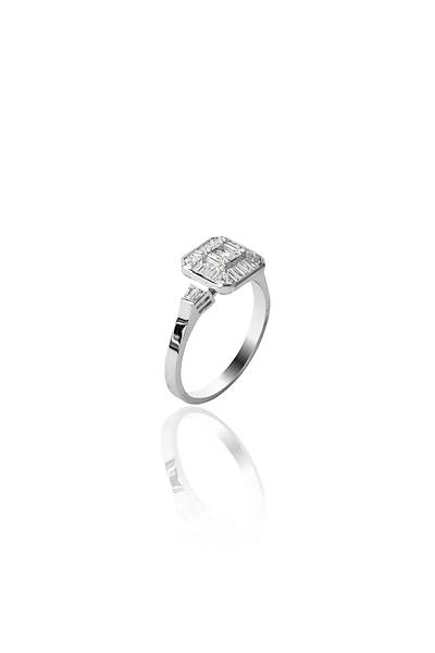 Baget 0,39 Karat P�rlanta Alt�n Y�z�k