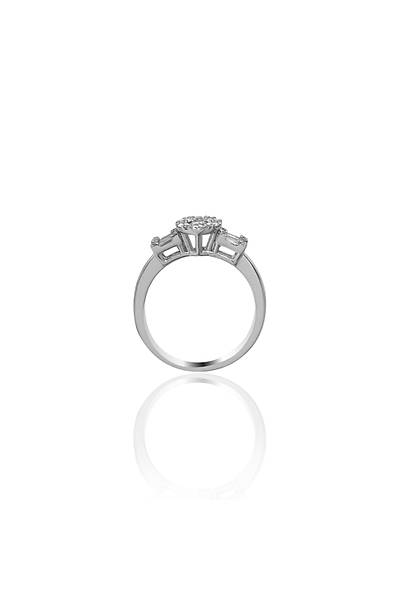 Baget 0,45 Karat P�rlanta Alt�n Y�z�k