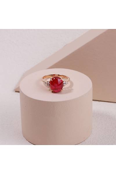 Yakut 7,52 CT P�rlanta 0,09 CT Alt�n Y�z�k