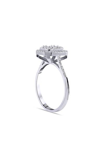 Baget 0,65 Karat P�rlanta Alt�n Y�z�k