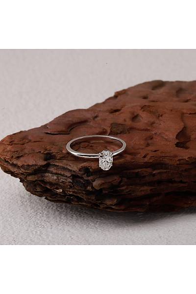 Tekta� 0,19 Karat P�rlanta Alt�n Y�z�k