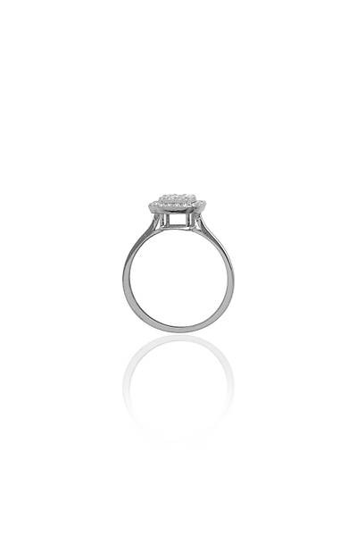 Baget 0,52 Karat P�rlanta Alt�n Y�z�k