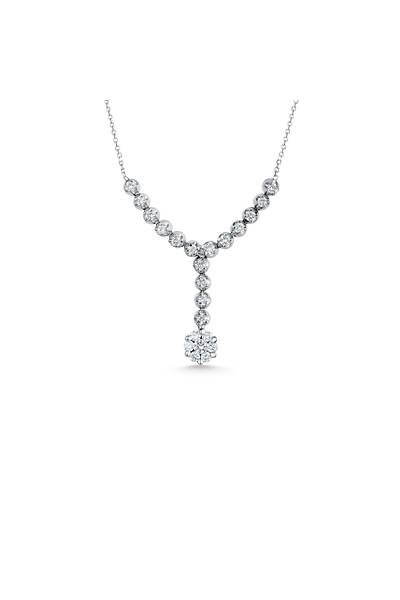 Coronet 0,70 Karat P�rlanta Alt�n Kolye