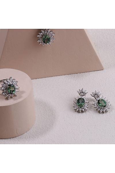 Z�mr�t 1,78 CT P�rlanta 0,10 CT Alt�n Kolye