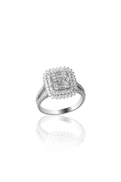 Baget 0,80 Karat P�rlanta Alt�n Y�z�k