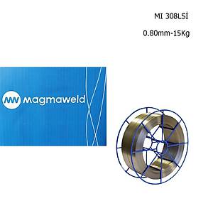 Magmaweld MI 308LS� 0.8mm Paslanmaz �elik Gazalt� Kaynak Teli 15Kg-23002BJAM2