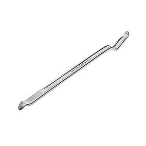 İzeltaş Levye Oluklu Kıvrık Uçlu 600mm Krom Kaplı - 6360260600