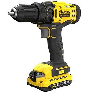 Stanley SCD700D2K 18V 2.0AH V20 Lityum �ift Ak�l� Darbesiz Matkap
