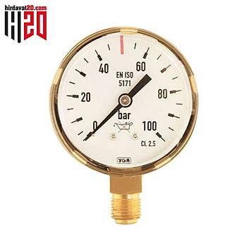 Yldz Basn Gstergesi 0-100 Bar - 52100