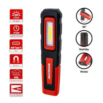 zelta cob led  arjl Kk Boy alma Lambas 200 lm