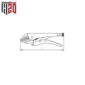 zelta Standart Ayarl Pense 250mm - 2505110250