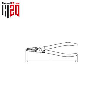 İzeltaş İç Segman Pense (Düz) 180 mm - 3321120180