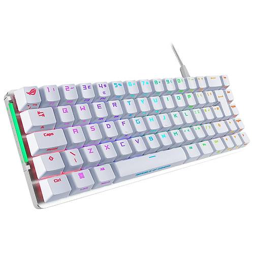 Asus ROG FALCHION ACE %65 İngilizce Q ROG NX Switch RGB Mekanik Beyaz Gaming Klavye