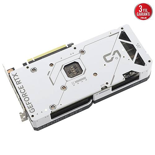 ASUS DUAL-RTX4070S-O12G-WHITE RTX4070S 12GB GDDR6X 192B Gaming Ekran Kartı