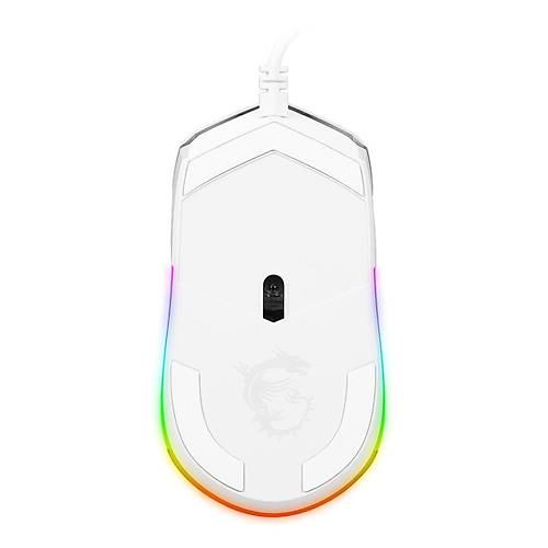 MSI CLUTCH GM11 WHITE Beyaz 5000 DPI Optik RGB Gaming Kablolu Mouse