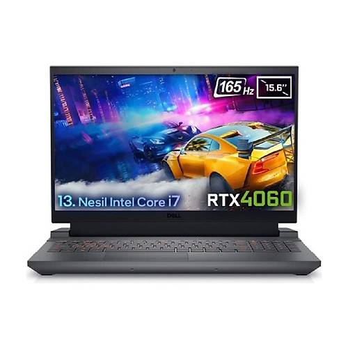 Dell G15 5530  Intel Core i7-13650HX 16GB DDR5 1TB SSD RTX4060 8GDDR6 15.6 165Hz IPS Full HD Ubuntu G155530013U Dizüstü Bilgisayar