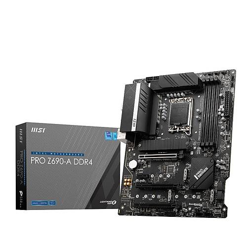 MSI PRO Z690-A DDR4 SOKET 1700 DDR4 5200 (OC) PCI-E Gen 5 ,M.2 USB3.2 2.5G LAN ATX