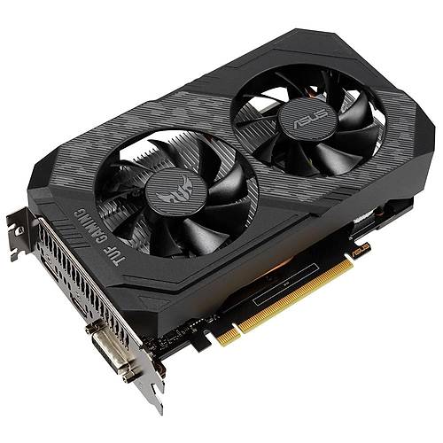 Asus GeForce TUF-GTX1650-4GD6-P-Gaming GTX1650 4GB GDDR6 128B Gaming Ekran Kartı