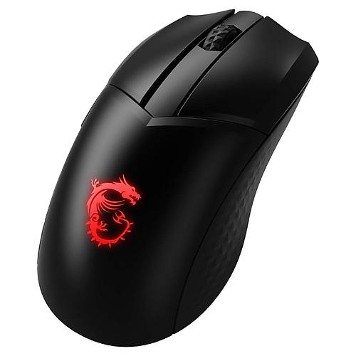 MSI CLUTCH GM41 LIGHTWEIGHT WIRELESS Siyah 6.400 DPI Optik RGB Gaming Kablosuz Mouse