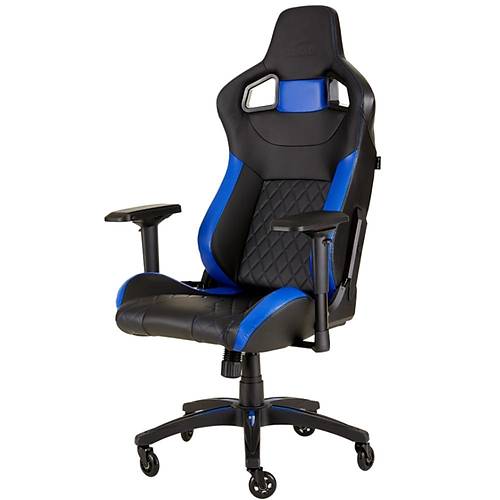 Corsair T1 Race CF-9010014-WW Siyah-Mavi Gaming Oyuncu Koltuğu