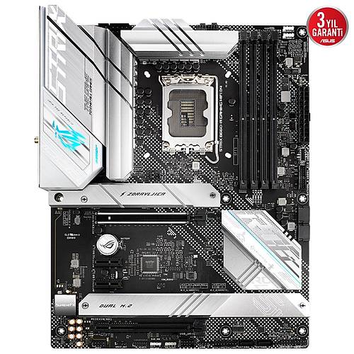 Asus ROG STRIX B660-A GAMING WIFI D4 Intel B660 Soket 1700 5333MHz DDR4 3xM.2 ATX Anakart