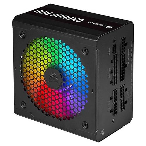 Corsair CX650F CP-9020217-EU RGB 650W 80+ Bronze Full Modüler Güç Kaynağı