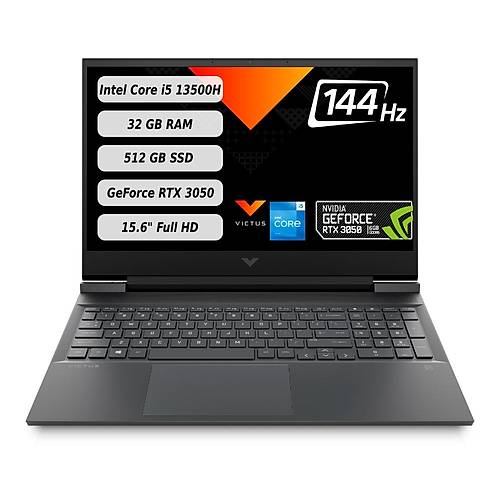 HP Victus Gaming 15-FA1010NT Intel Core i5 13500H 32GB 512GB SSD RTX3050 6GD6 15.6 FHD 144Hz Freedos 7N9S4EA-32512 Dizüstü Bilgisayar