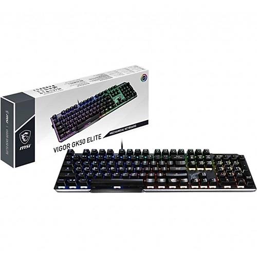 MSI VIGOR GK50 ELITE BW US İngilizce Q Kablolu Gaming Klavye