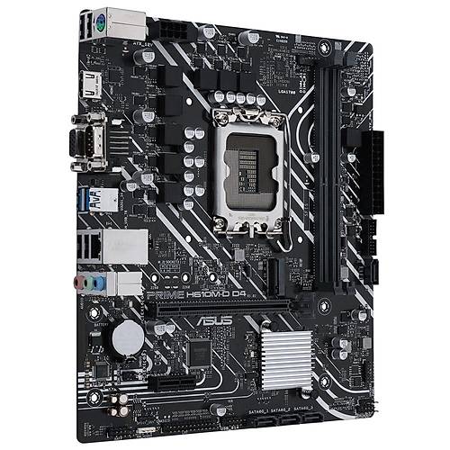 Asus PRIME H610M-D D4 Intel H610 soket 1700 DDR4 3200MHz M.2 mATX Anakart