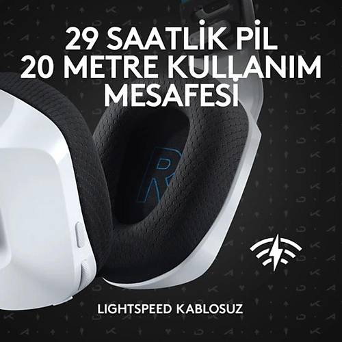 Logitech G G733 LightSpeed Mikrofonlu Kulakst Kablosuz Gaming Kulaklk 981-000989 - K/DA Edition