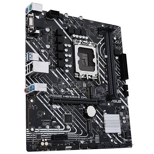 Asus PRIME H610M-E D4-CSM Intel H610 Soket 1700 DDR4 3200MHz 2xM2 mATX Anakart