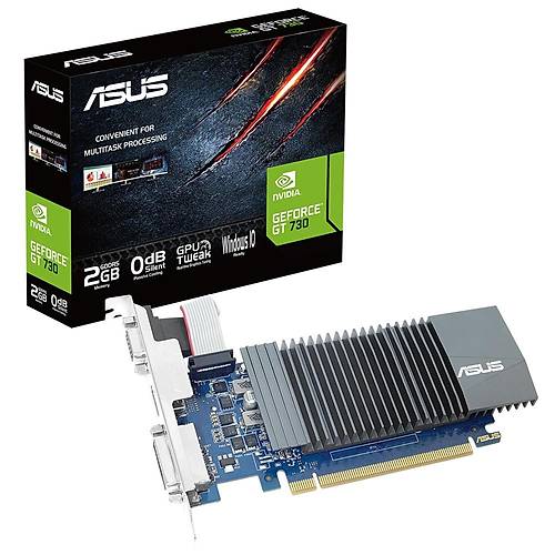 Asus GeForce GT730-SL-2GD5-BRK-E GT730 2GB GDDR5 64B Ekran Kartı