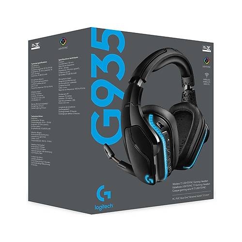 Logitech G G935 LIGHTSYNC 7.1 Surround Ses Kablosuz 981-000744 Oyuncu Kulakl���
