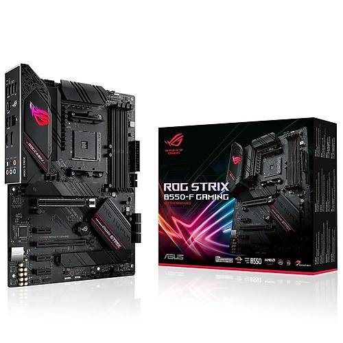 Asus ROG STRIX B550-F GAMING AMD B550 AM4 Soket DDR4 4400(OC) 2xM.2 ATX RGB Gaming Anakart