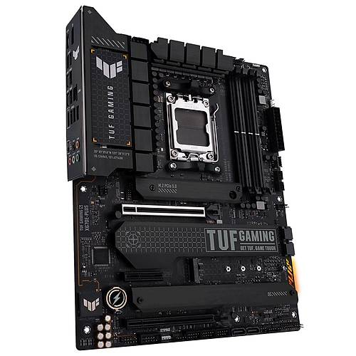 Asus TUF GAMING X670E-PLUS AMD X670E Soket AM5 DDR5 6400MHz 4xM.2 ATX Anakart