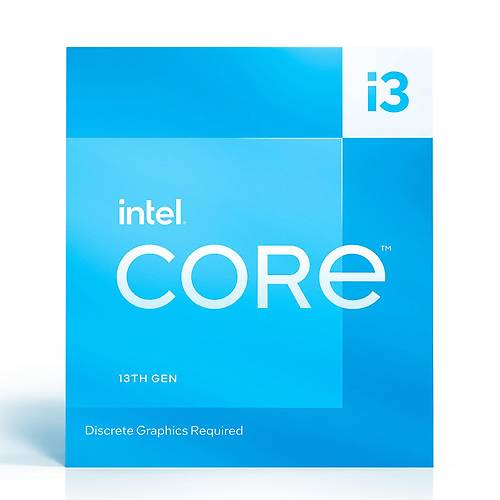 Intel i3 13100F 4.50GHz 12MB Soket 1700 4 Çekirdek Ýþlemci