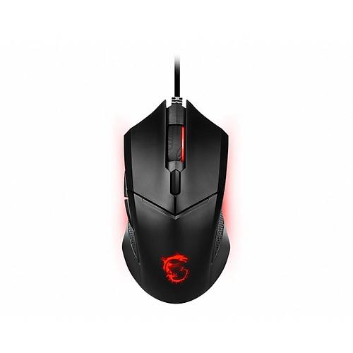 MSI CLUTCH GM08 Siyah 3200 DPI Optik RGB Gaming Kablolu Mouse