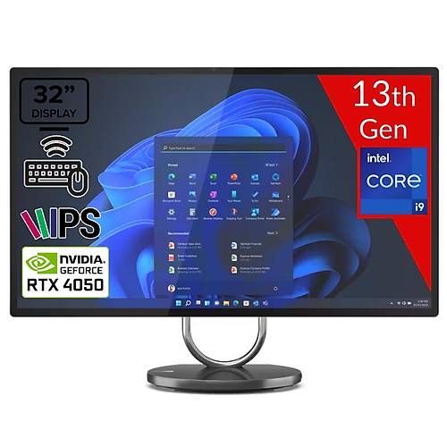 Lenvovo Yoga AIO 9 Intel Core i9-13900H 32GB 1TB SSD RTX4050 6GDR6 Win11Home 31.5 UHD F0HJ001QTR