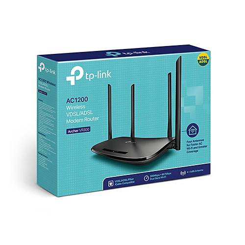 TP-Link ARCHER VR300 1200Mbps Kablosuz Modem Router
