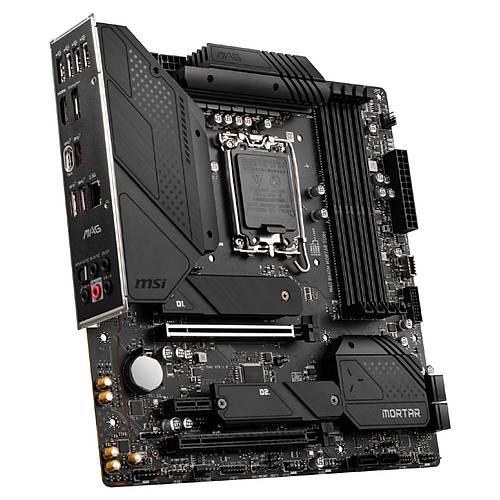 MSI MAG B660M MORTAR DDR4 Intel B660 LGA 1700 2xM.2 DDR4 mATX Anakart