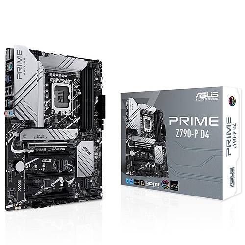 Asus PRIME Z790-P D4 Intel Z790 Soket 1700 DDR4 5333MHz 3xM.2 ATX Anakart