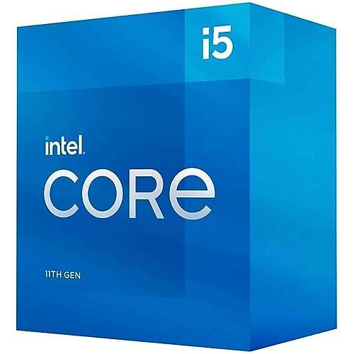 Intel Core i5 11400 2.6GHz 12MB Önbellek 6 Çekirdek 1200 BX8070811400 İşlemci