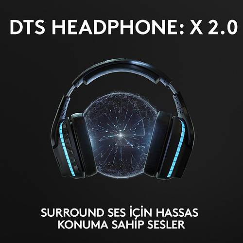 Logitech G G935 LIGHTSYNC 7.1 Surround Ses Kablosuz 981-000744 Oyuncu Kulakl���