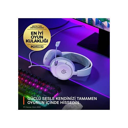 Steelseries Arctis Nova 1 Multi-System SSH61607 Oyun Kulakl - Beyaz
