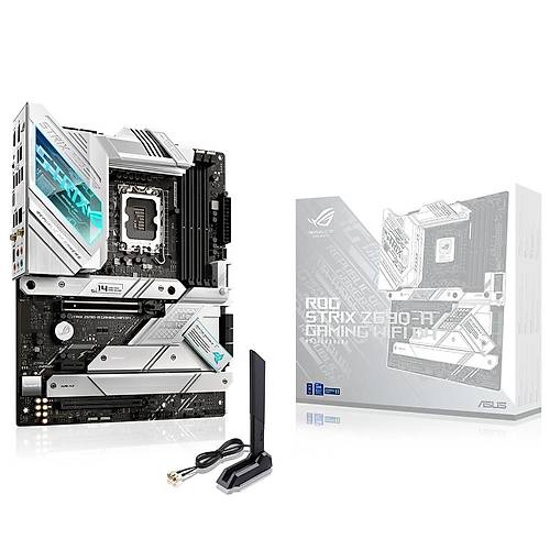 Asus ROG STRIX Z690-A GAMING WIFI Intel Z690 Soket 1700 DDR5 6400 MHz M2 USB3.2 ATX Anakart