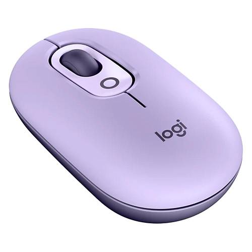 Logitech POP Emoji 910-006650 Cosmos&Lavender Lila Optik Kablosuz Mouse