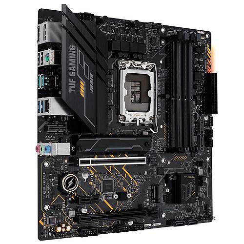 Asus TUF GAMING B660M-E D4 Intel B660 Soket 1700 5333MHz DDR4 2xM.2 mATX Anakart