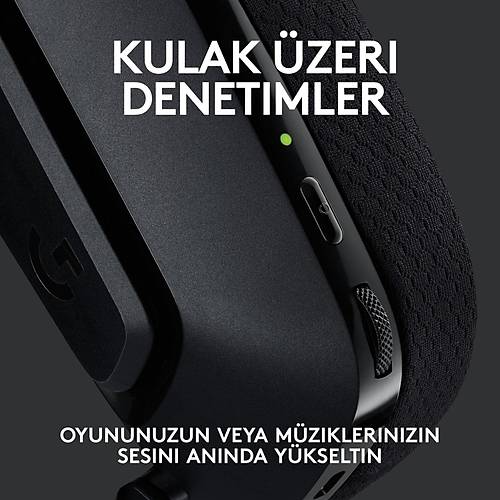 Logitech G G535 LIGHTSPEED Kablosuz Mikrofonlu Oyuncu Kulakl